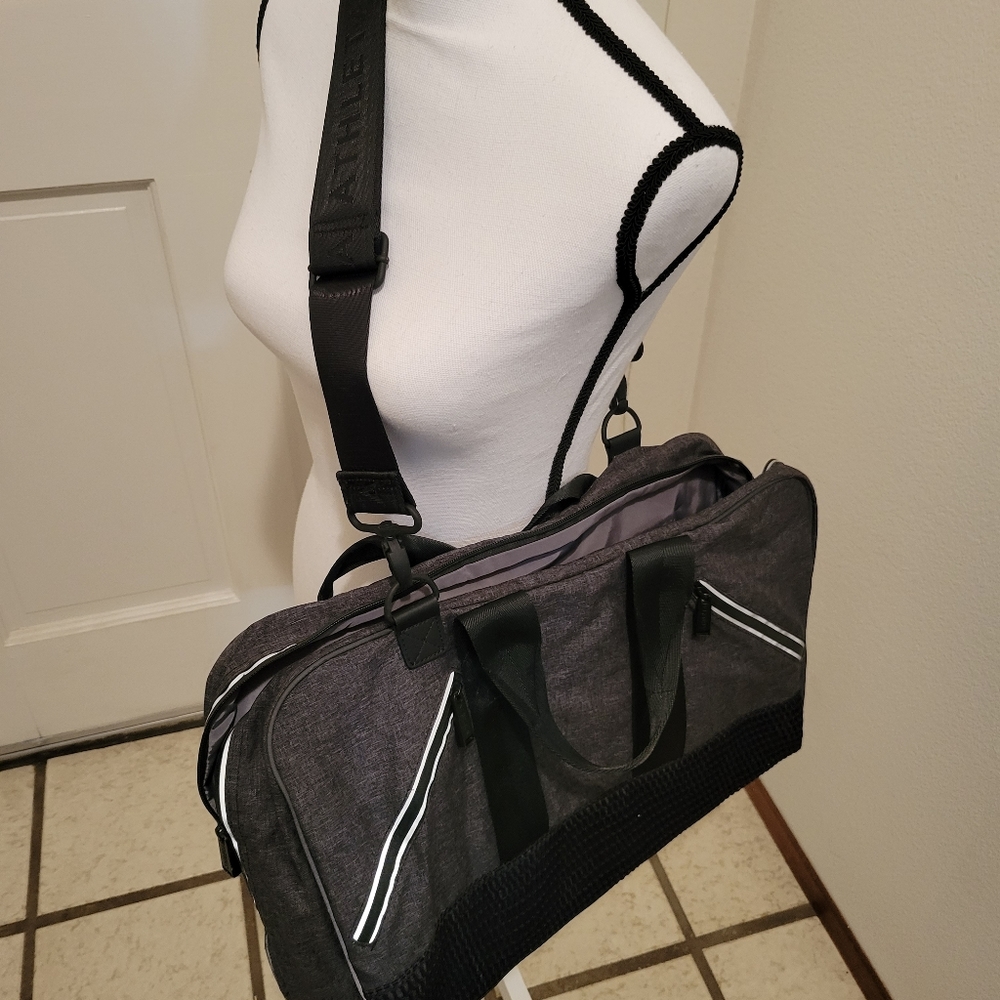 Athleta work/duffle bag, Gray & Black